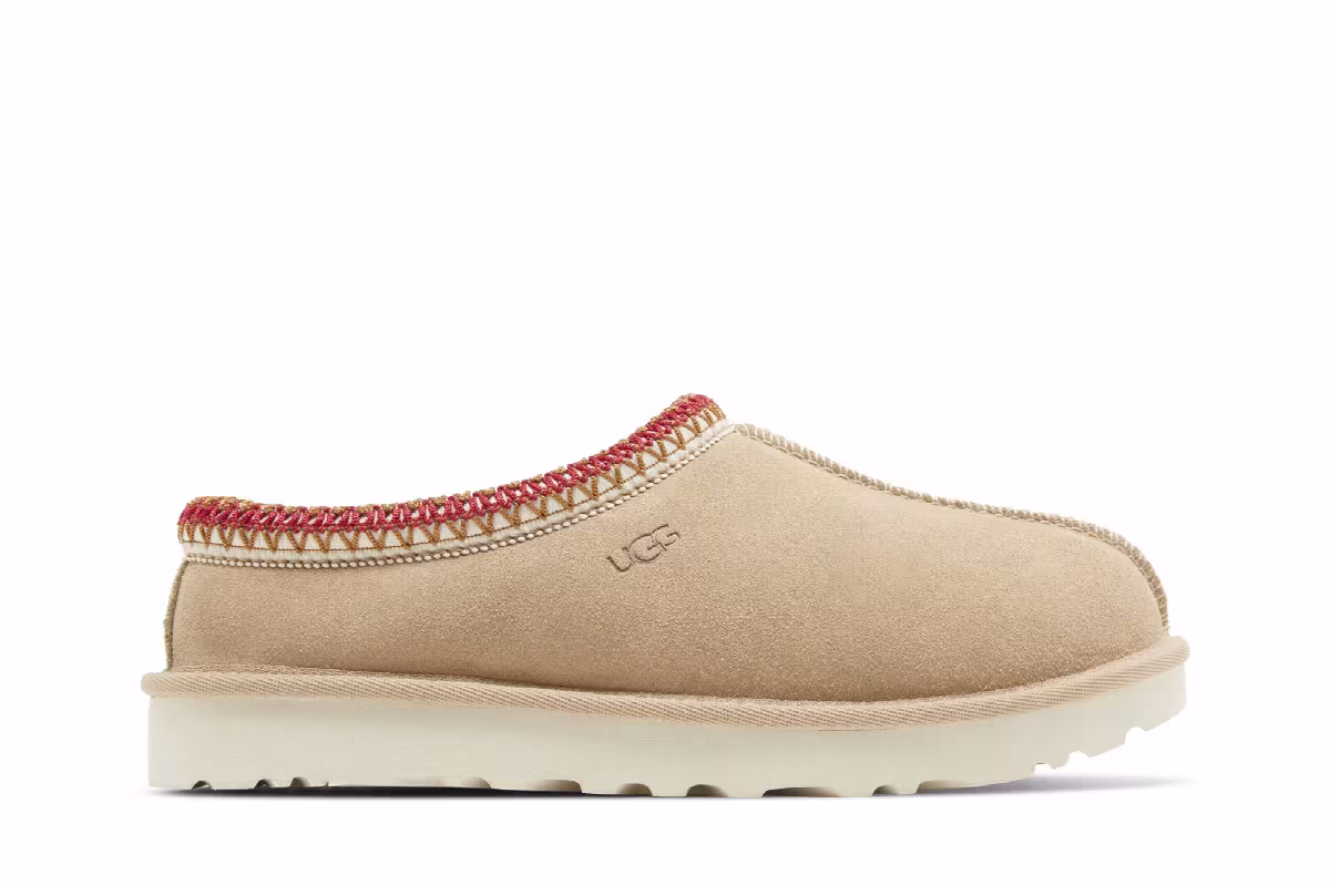 UGG Women's Tasman Slipper Sand Dark Cherry, view 2