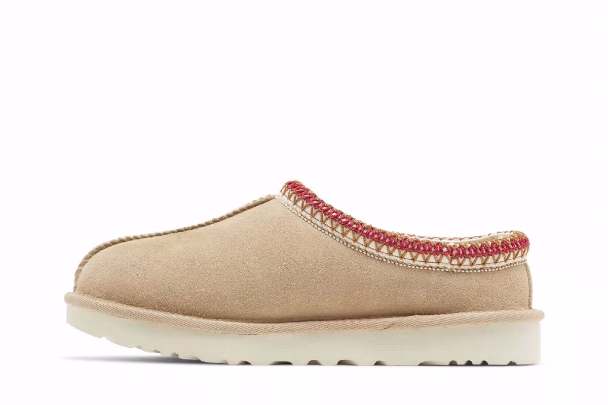 UGG Women's Tasman Slipper Sand Dark Cherry, view 4