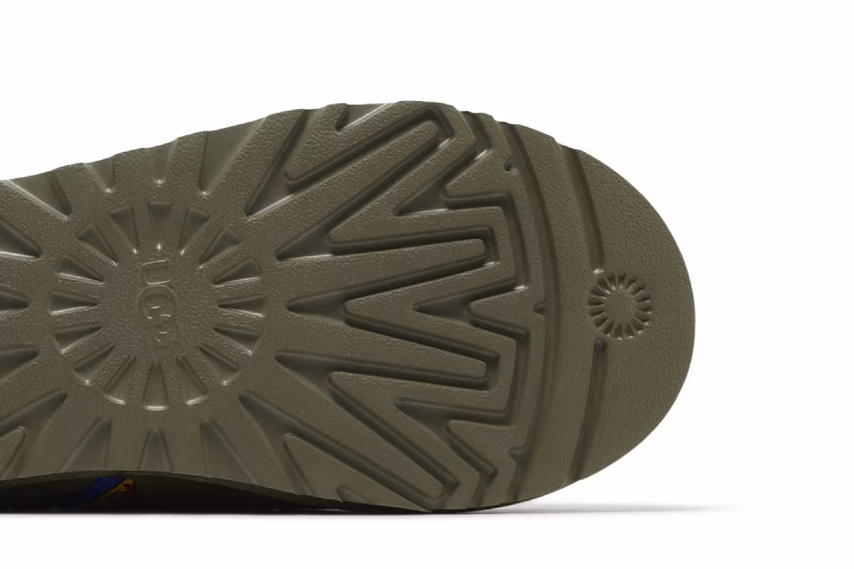 Palace x UGG Tasman Slipper Burnt Olive, view 6