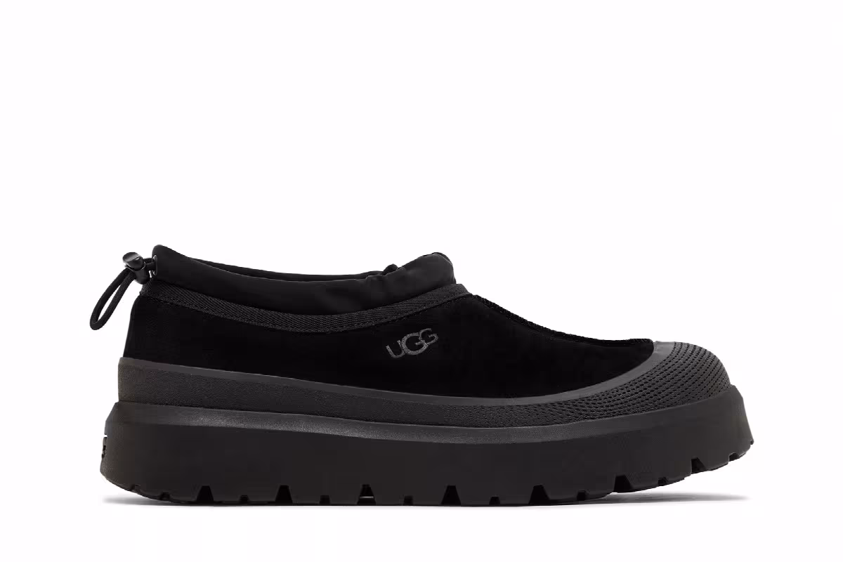 UGG Tasman Weather Hybrid Slipper Black, view 2