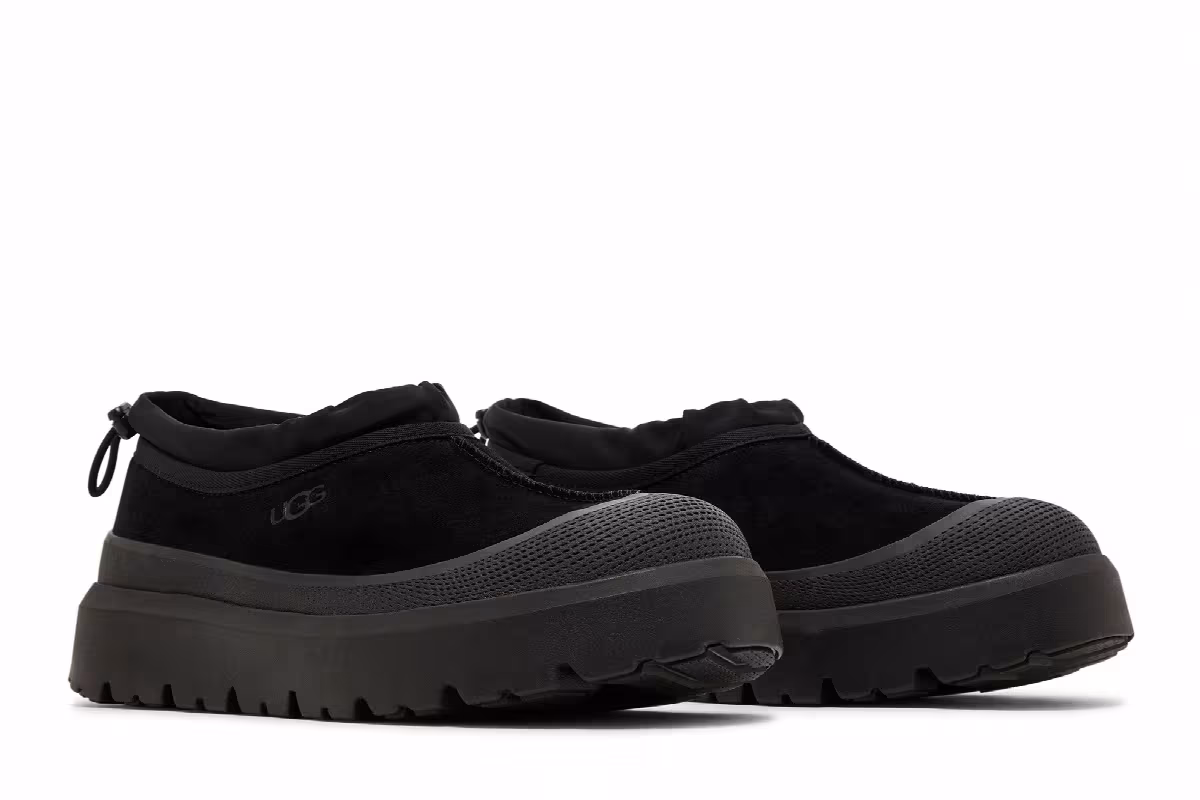 UGG Tasman Weather Hybrid Slipper Black, view 9