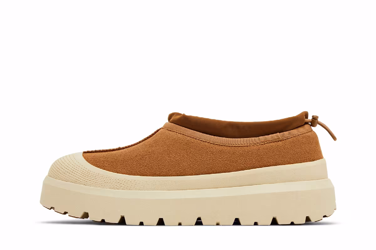 UGG Tasman Weather Hybrid Slipper Chestnut Whitecap, view 4