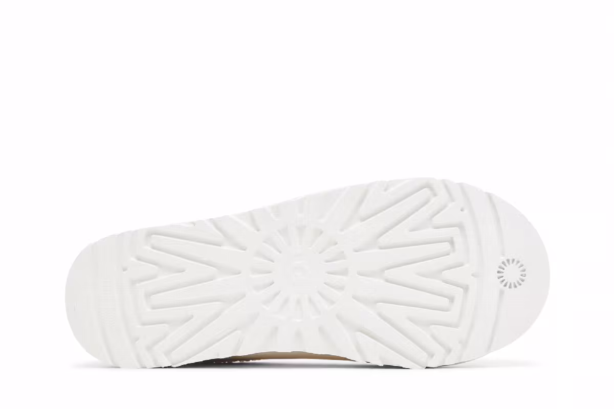 UGG Tasman Leather Slipper White, view 5