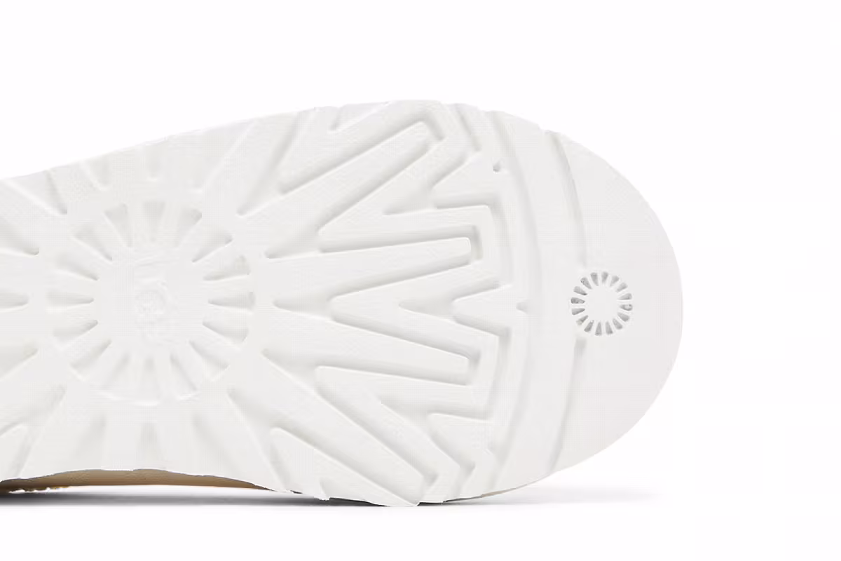UGG Tasman Leather Slipper White, view 6