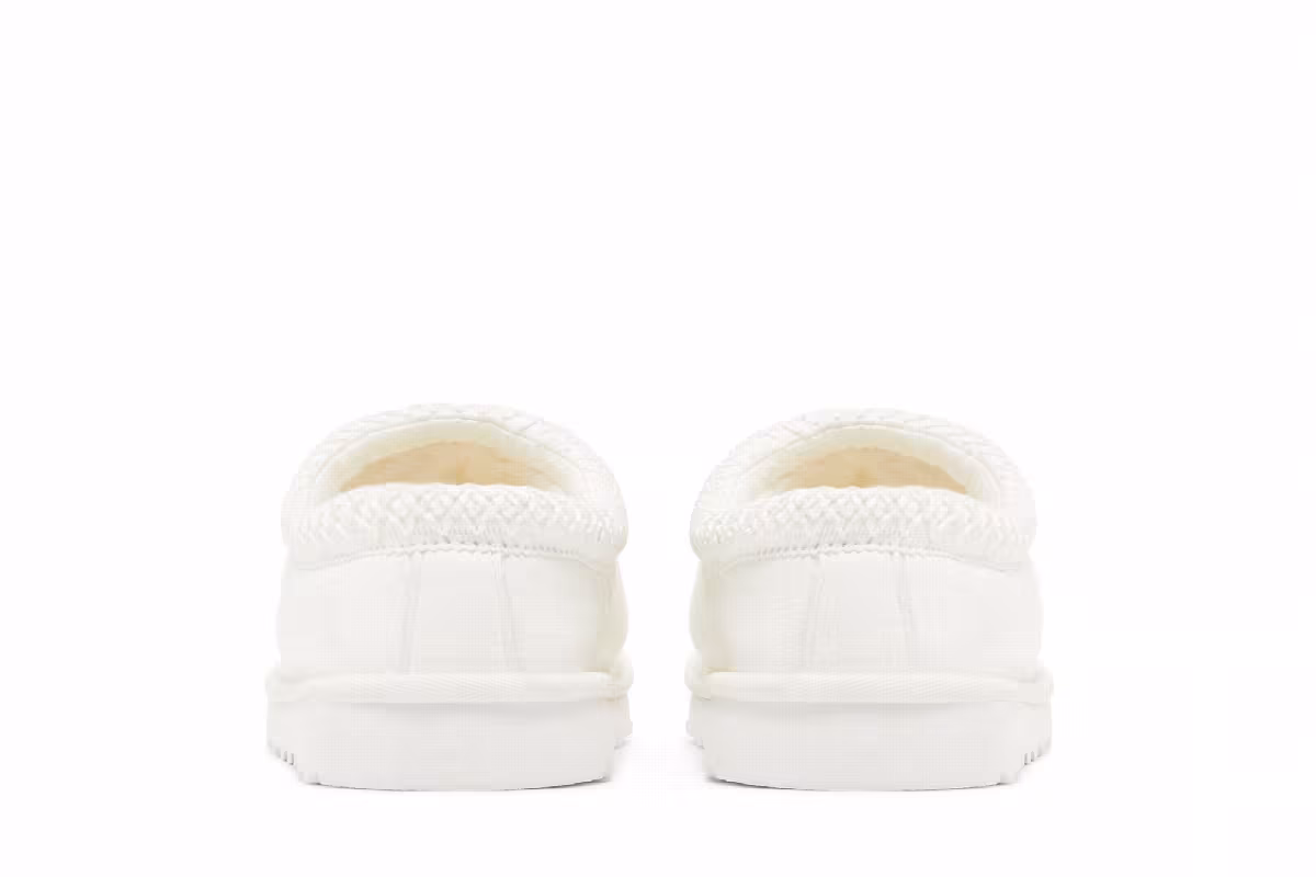UGG Tasman Leather Slipper White, view 7