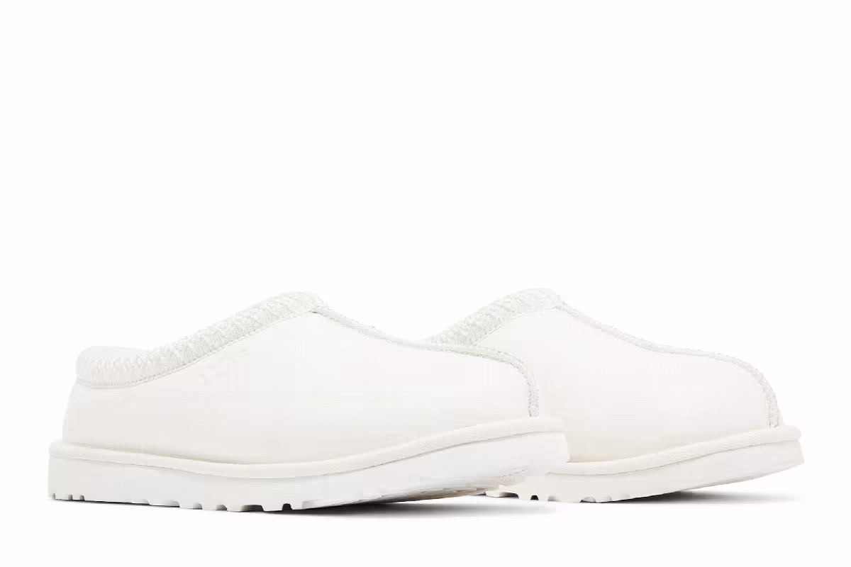UGG Tasman Leather Slipper White, view 9