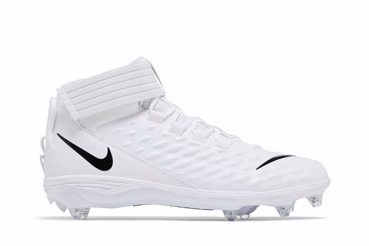 Nike Force Savage Pro 2 D White Black, view 2