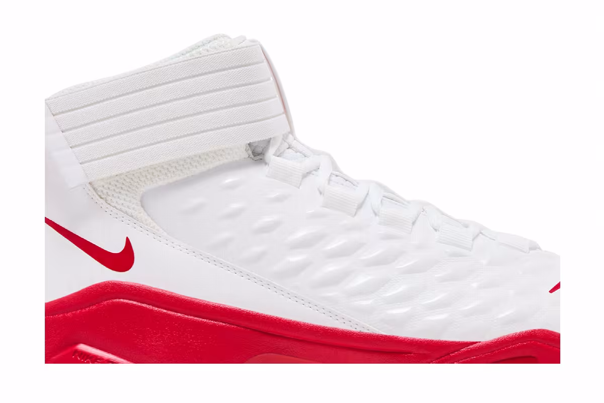 Nike Force Savage Pro 2 Shark White University Red, view 3