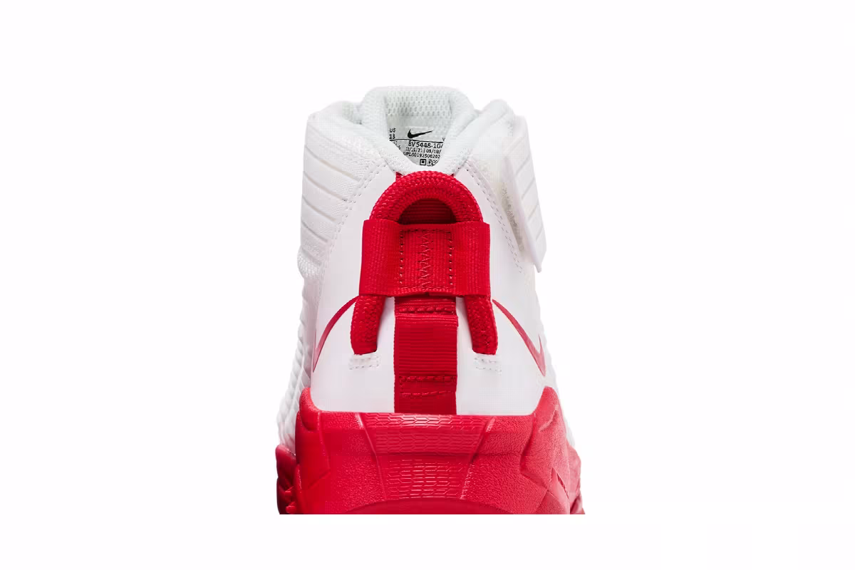 Nike Force Savage Pro 2 Shark White University Red, view 8