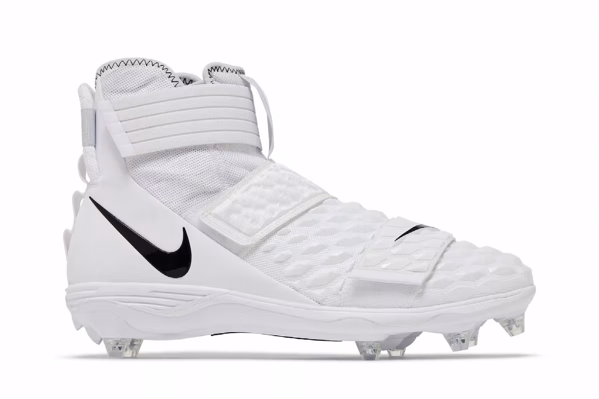 Nike Force Savage Elite 2 TD White Black, view 2