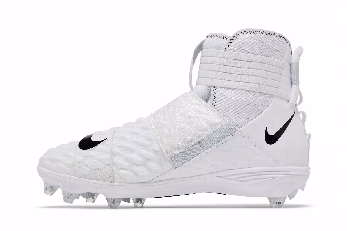 Nike Force Savage Elite 2 TD White Black, view 4