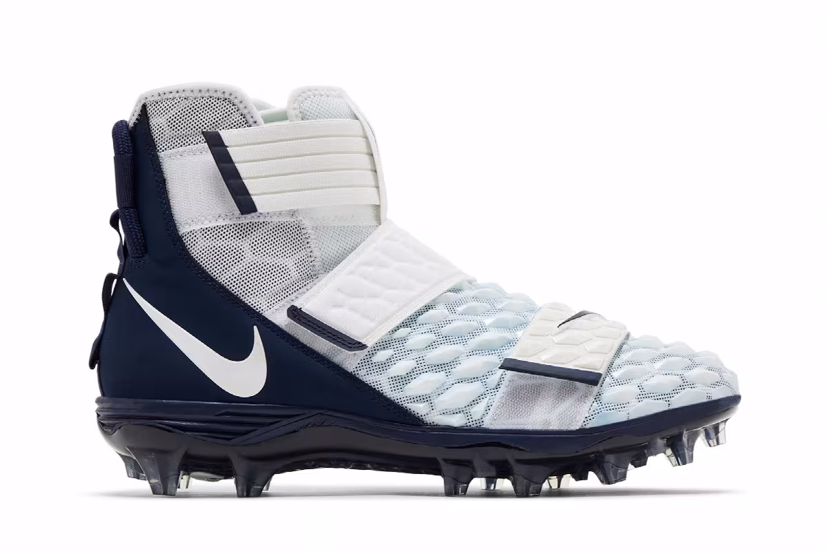 Nike Force Savage Elite 2 White College Navy, view 2