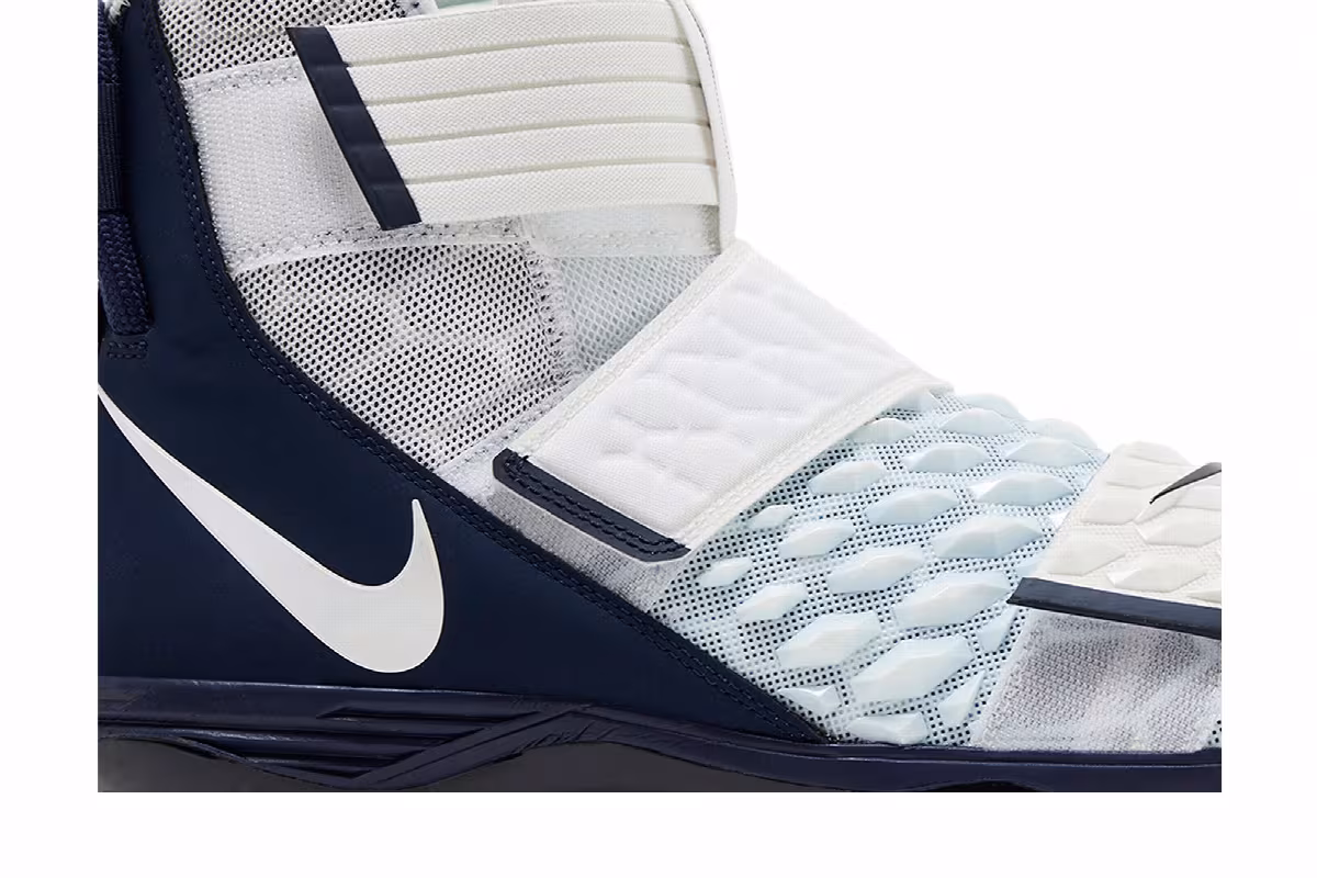 Nike Force Savage Elite 2 White College Navy, view 3