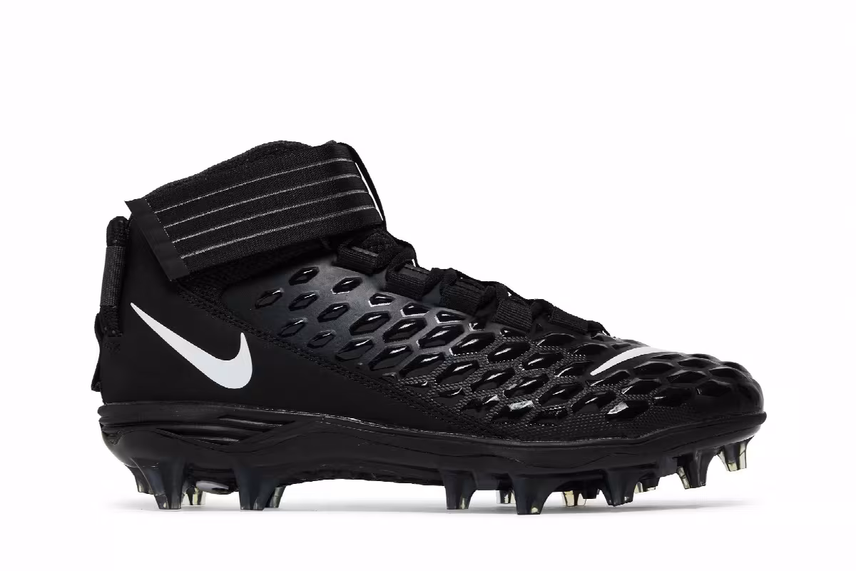 Nike Force Savage Pro 2 Wide Black White, view 2