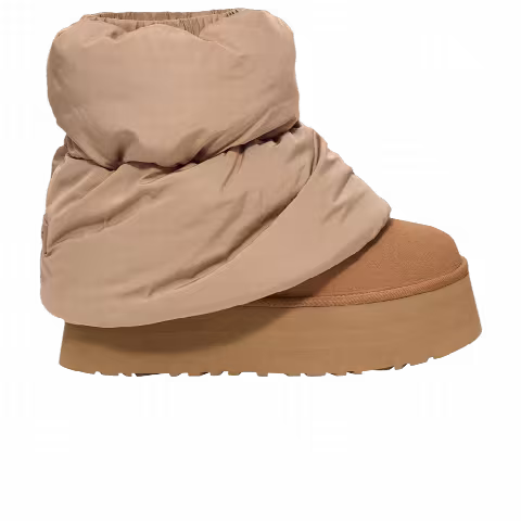 UGG Wmns Classic Mini Dipper Puffer 'Amphora Chestnut'