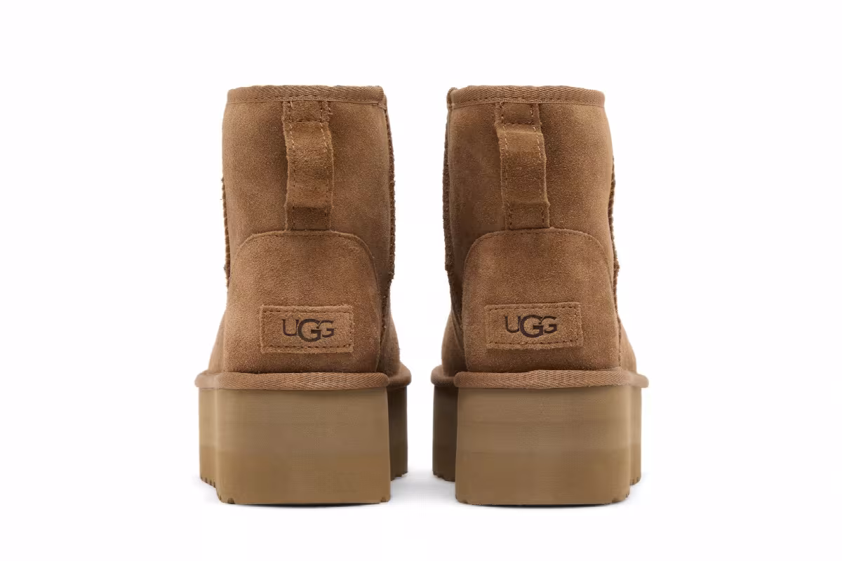 UGG Women's Classic Mini Platform Boot Chestnut, view 7