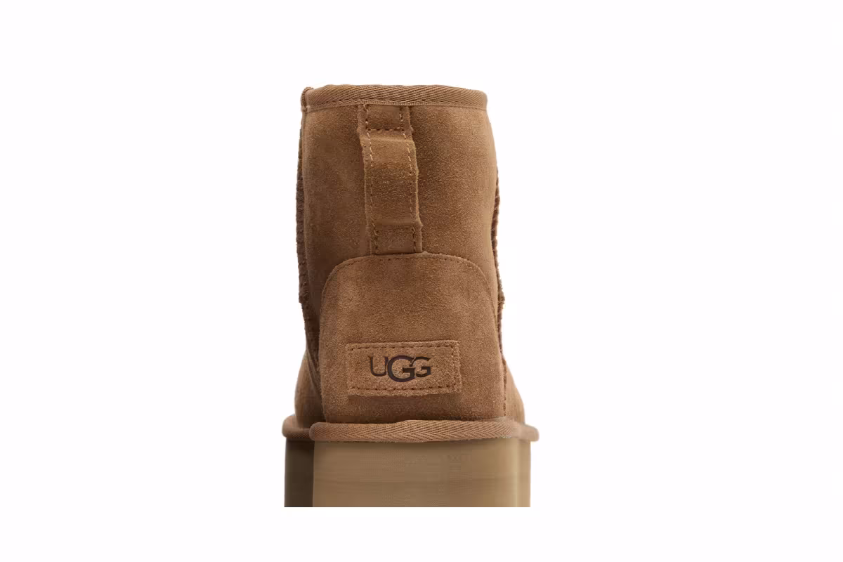 UGG Women's Classic Mini Platform Boot Chestnut, view 8
