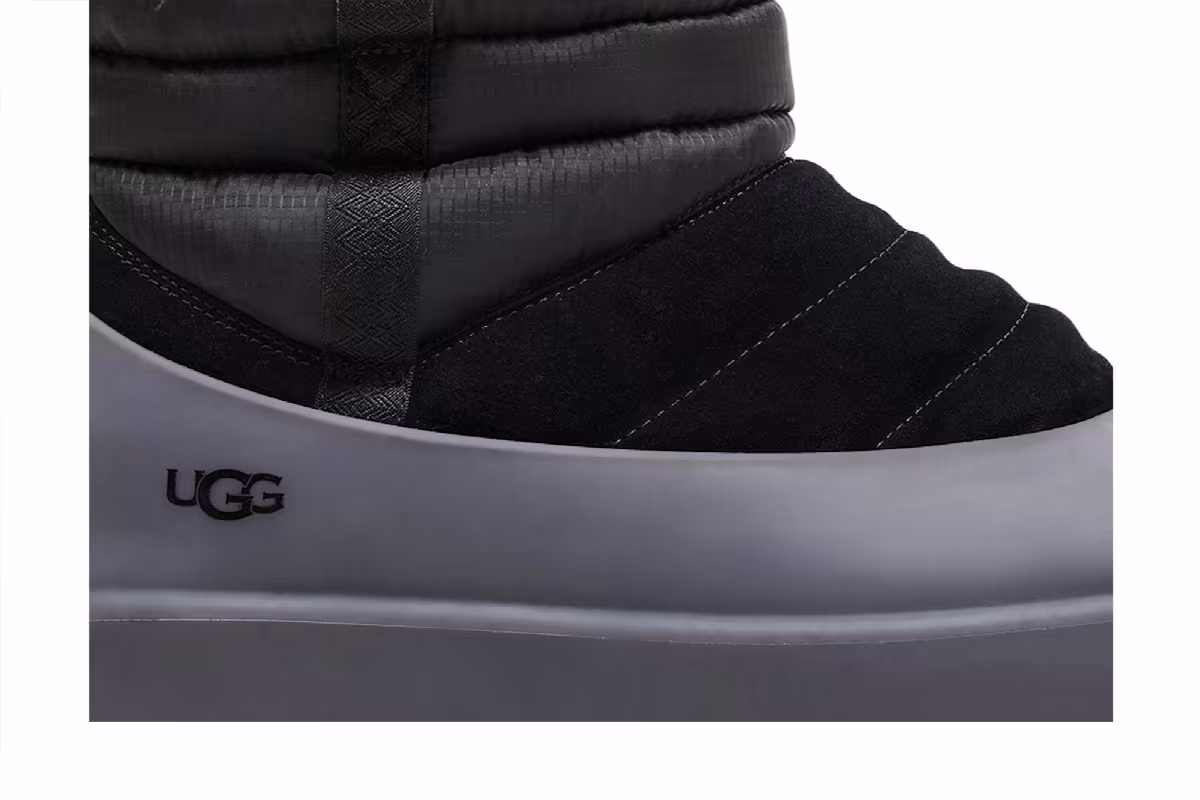 UGG Classic Mini Pull-On Weather Boot Black, view 3