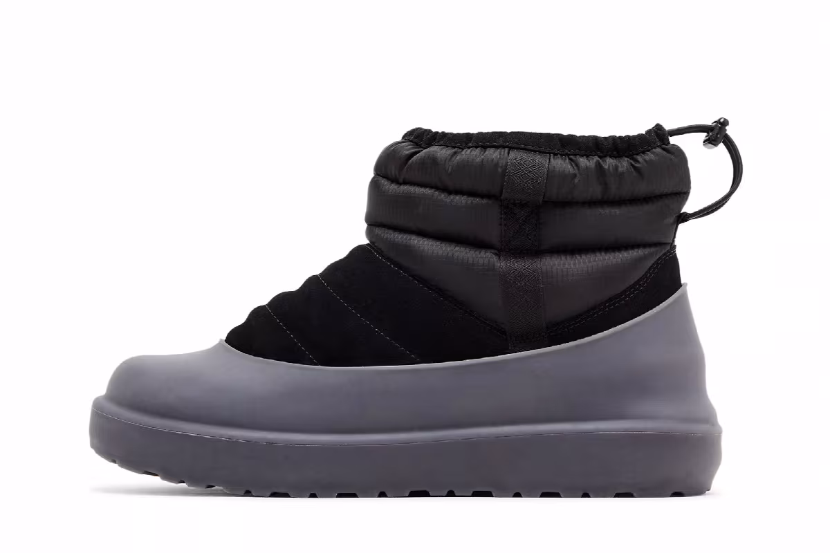 UGG Classic Mini Pull-On Weather Boot Black, view 4