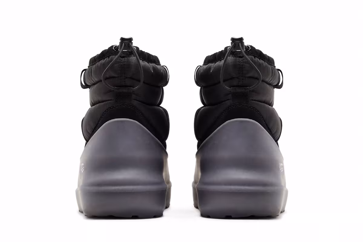 UGG Classic Mini Pull-On Weather Boot Black, view 7