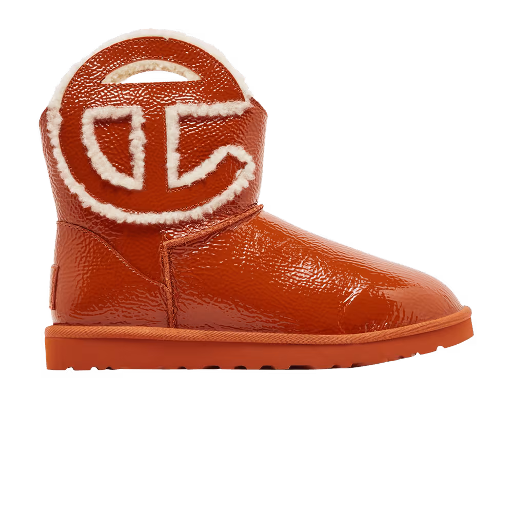 UGG Telfar x Logo Mini Boot Crinkle - Spicy Pumpkin