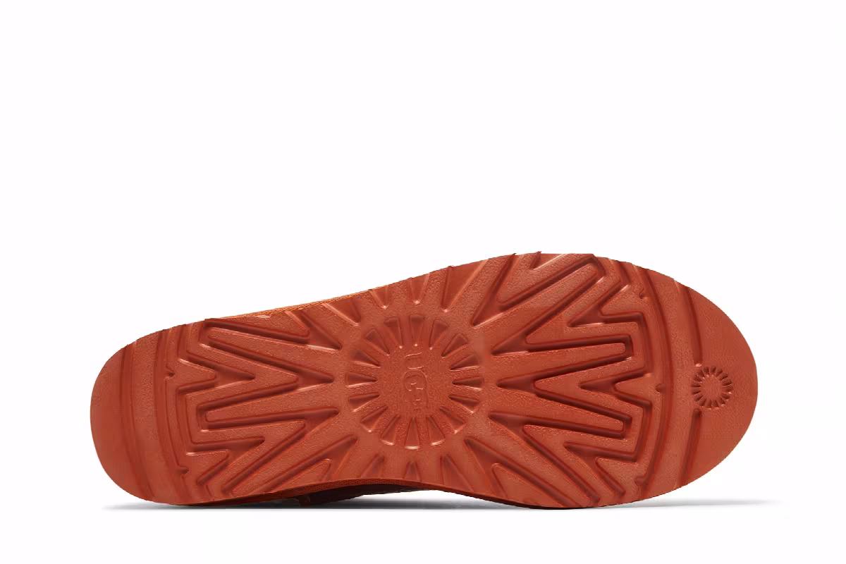 UGG Telfar x Logo Mini Boot Crinkle - Spicy Pumpkin, view 5
