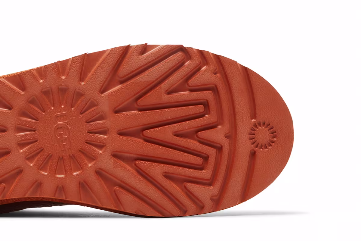 UGG Telfar x Logo Mini Boot Crinkle - Spicy Pumpkin, view 6