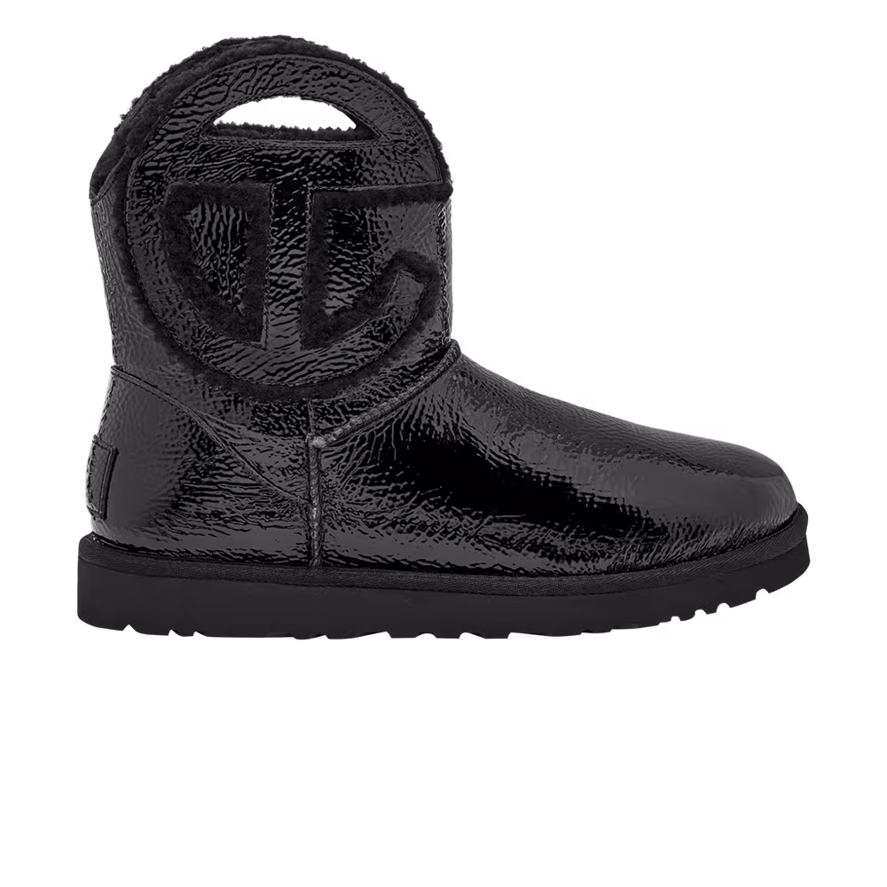 Telfar x UGG Logo Mini Boot Crinkle - Black