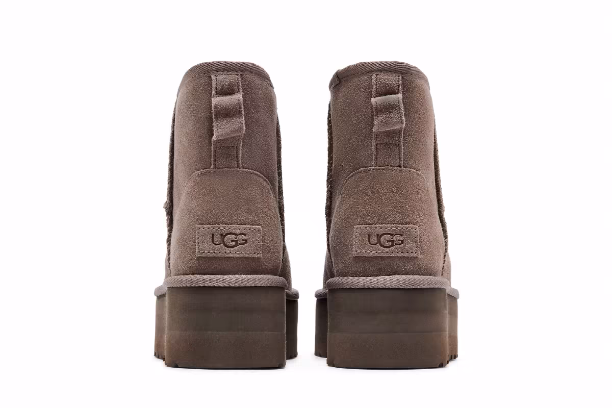 UGG Women's Classic Mini Platform Boot Smoke Plume, view 7