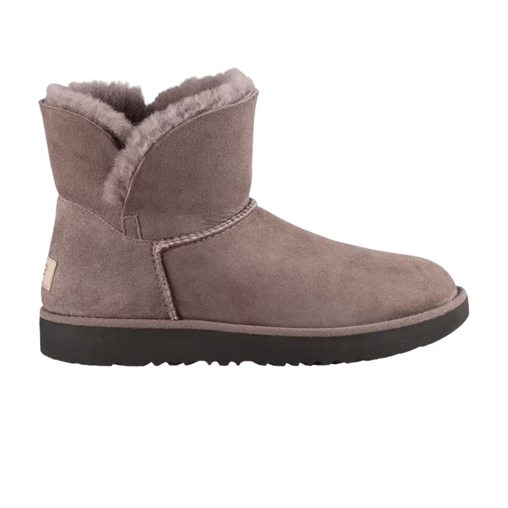 UGG Women's Classic Cuff Mini Stormy Grey