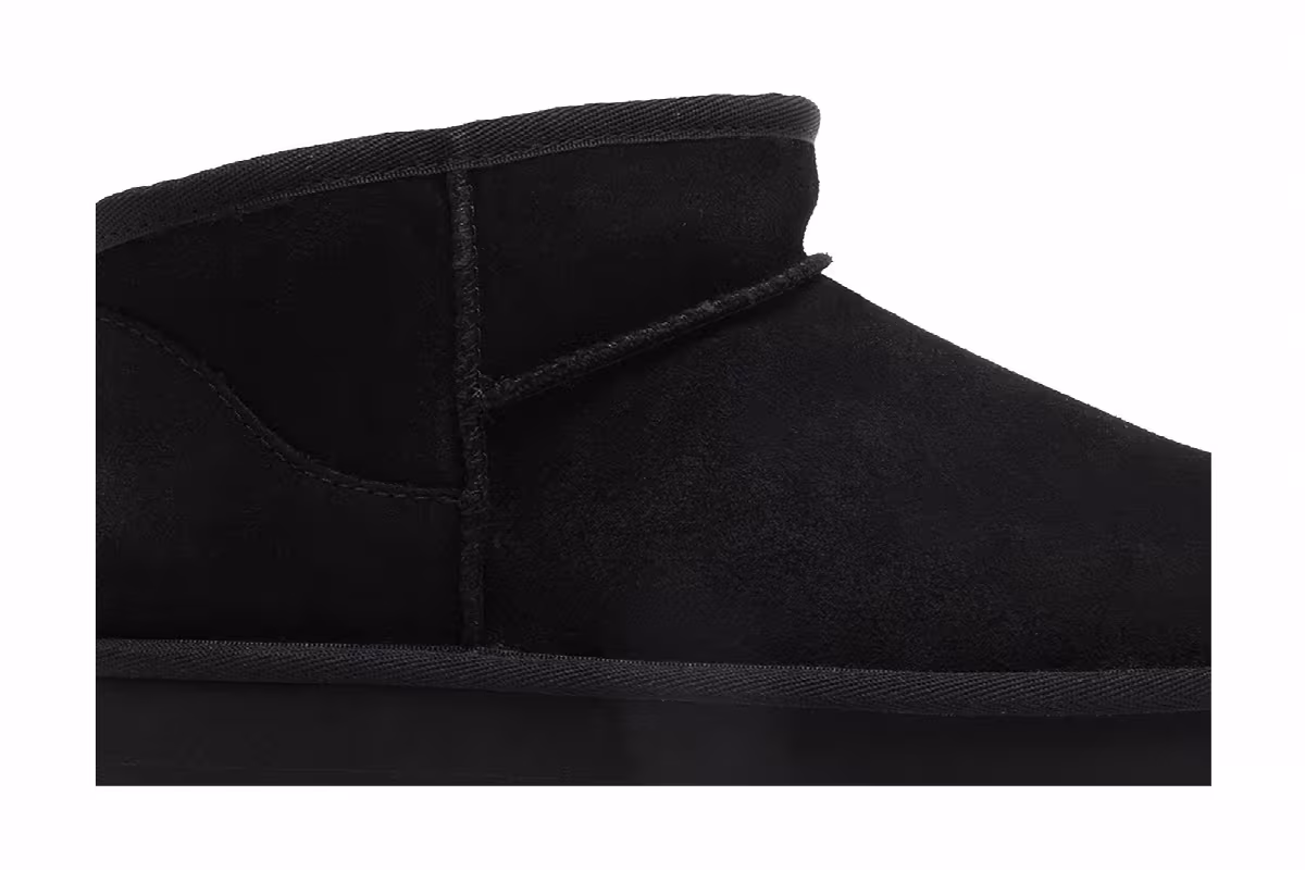 UGG Women's Classic Ultra Mini Platform Boot Black, view 3