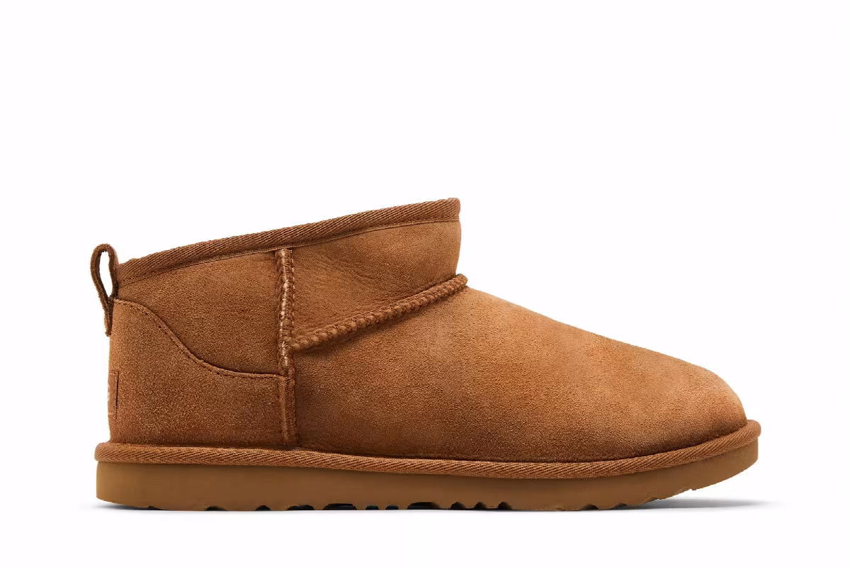 UGG Classic Ultra Mini Boot Kids Chestnut, view 2