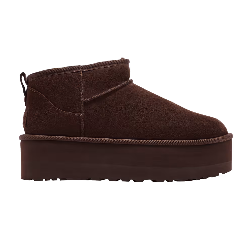 UGG Women's Classic Ultra Mini Platform Boot Burnt Cedar