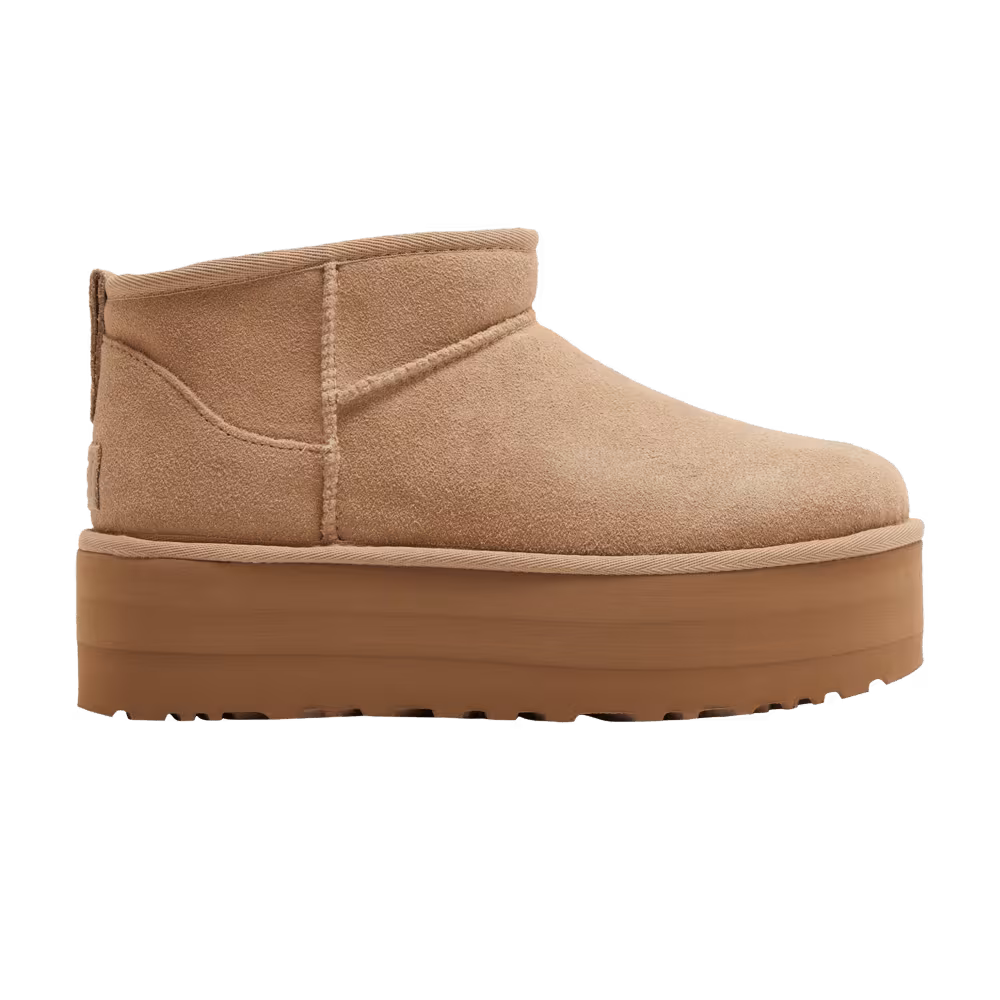 UGG Women's Classic Ultra Mini Platform Boot Sand