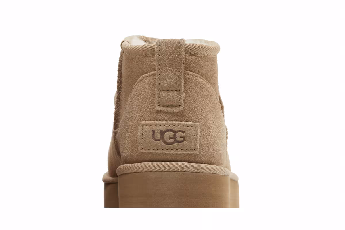 UGG Women's Classic Ultra Mini Platform Boot Sand, view 8