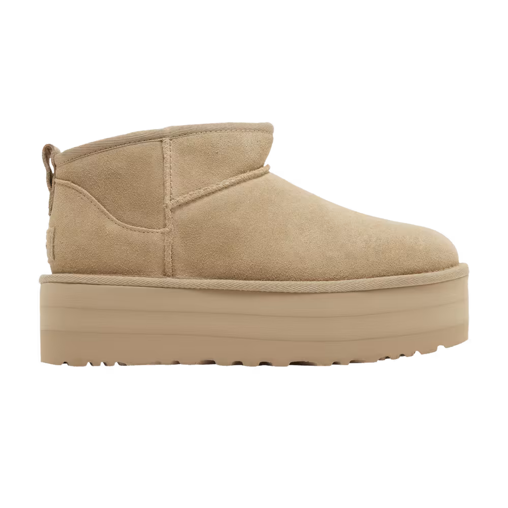 UGG Women's Classic Ultra Mini Platform Boot Mustard Seed