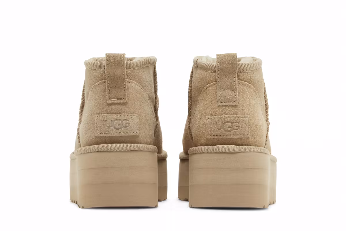 UGG Women's Classic Ultra Mini Platform Boot Mustard Seed, view 7
