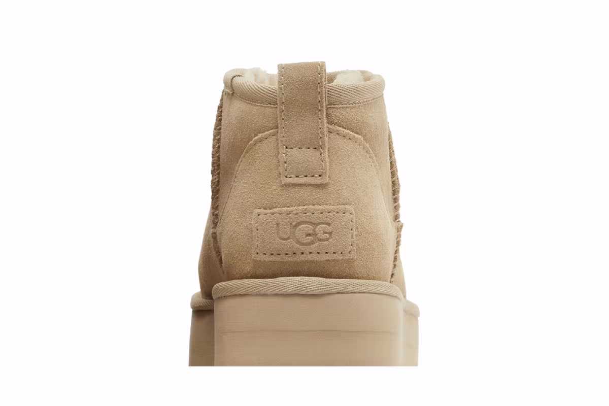 UGG Women's Classic Ultra Mini Platform Boot Mustard Seed, view 8