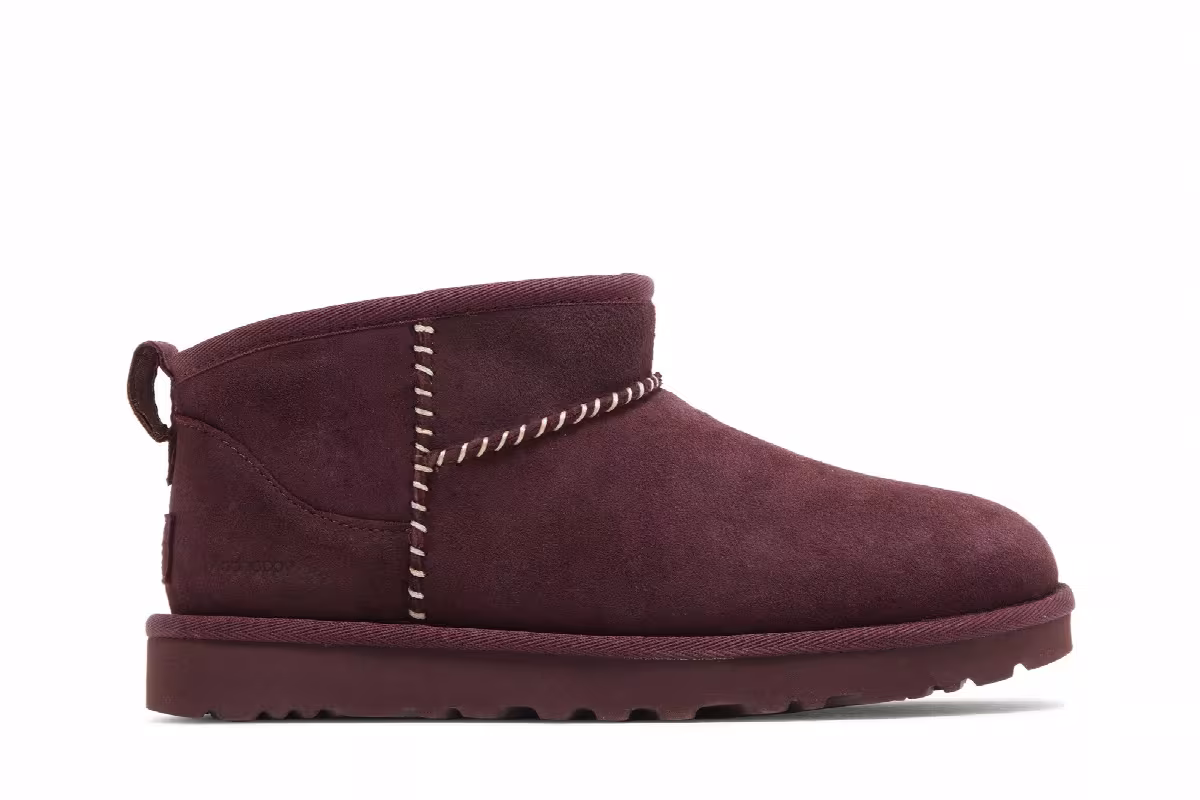 Madhappy x UGG Women's Classic Ultra Mini Boot Wild Grape, view 2