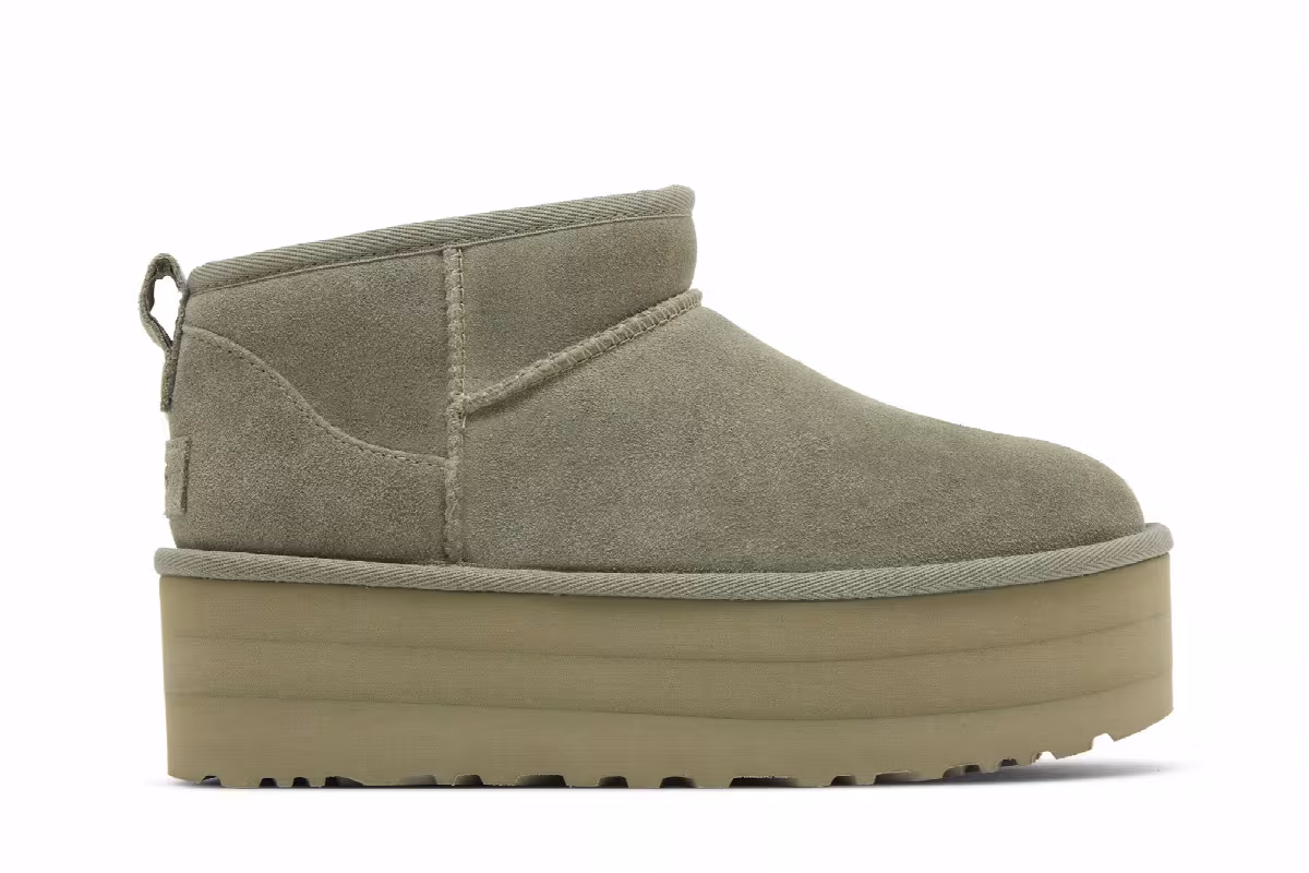 UGG Women's Classic Ultra Mini Platform Boot Shaded Clover, view 2