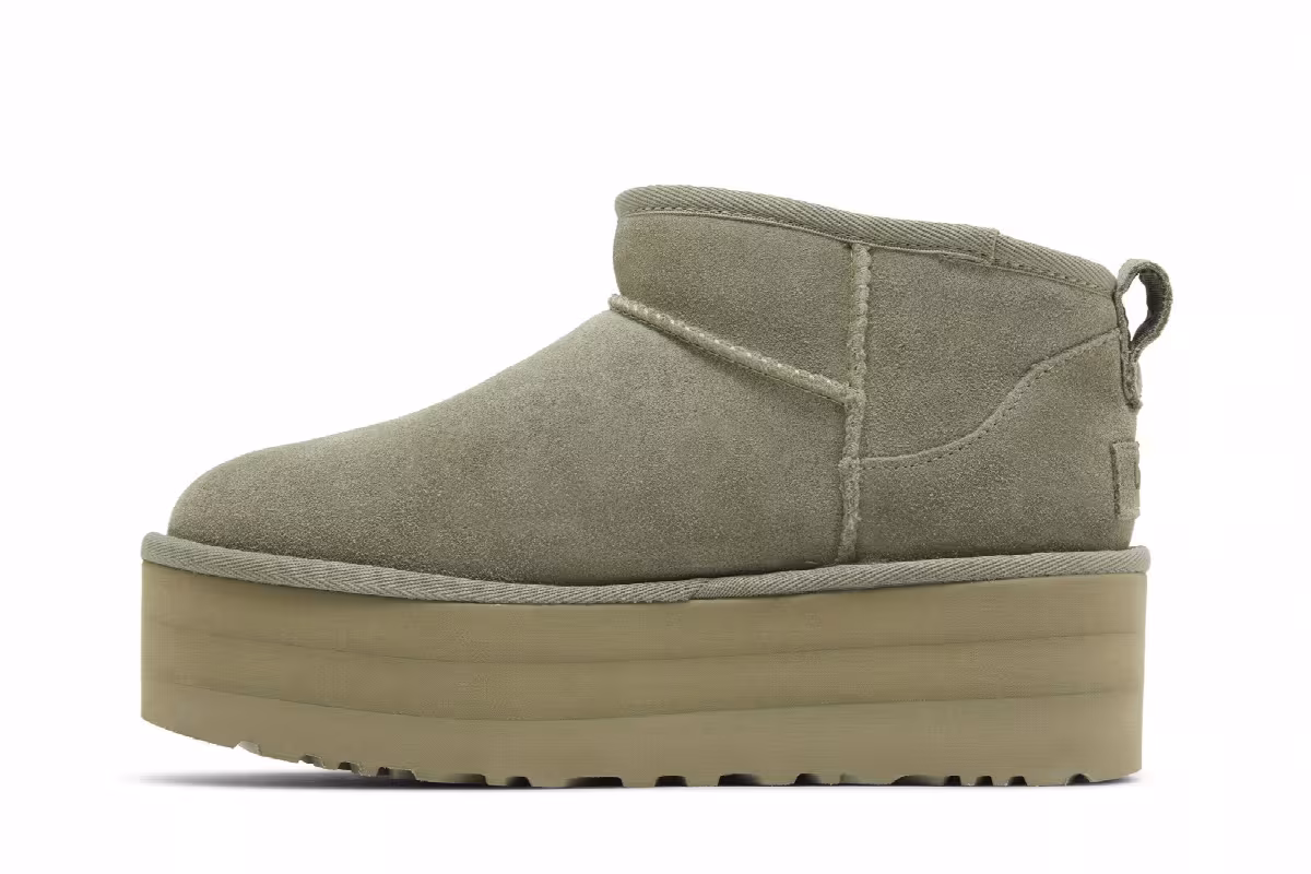 UGG Women's Classic Ultra Mini Platform Boot Shaded Clover, view 4