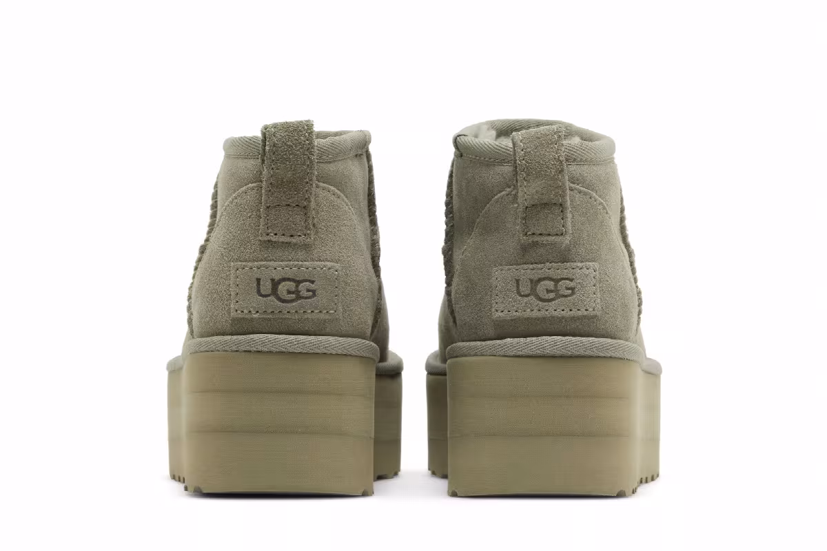 UGG Women's Classic Ultra Mini Platform Boot Shaded Clover, view 7