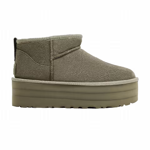 UGG Wmns Classic Ultra Mini Platform Boot 'Moss Green'