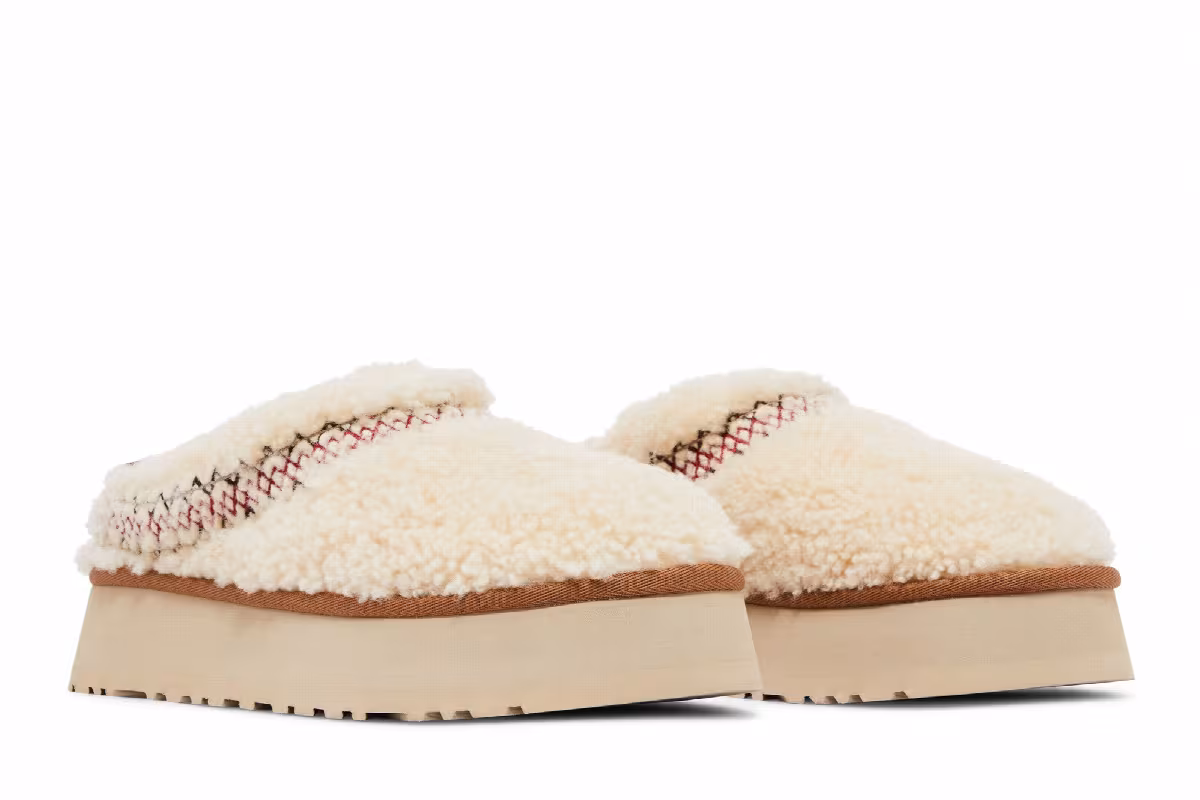 UGG Women's Tazz Braid Slipper Natural, view 9