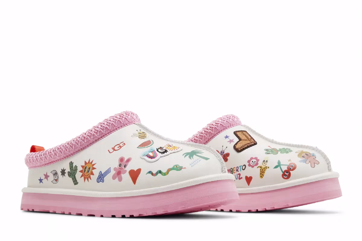 UGG Tazz Slipper Kids Pop Sketch, view 9