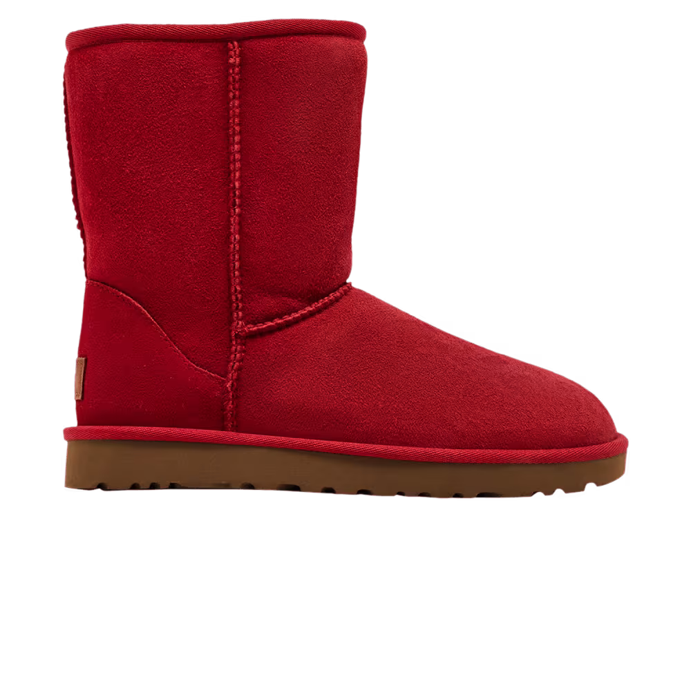 UGG Women's Classic Short II Ribbon Red
