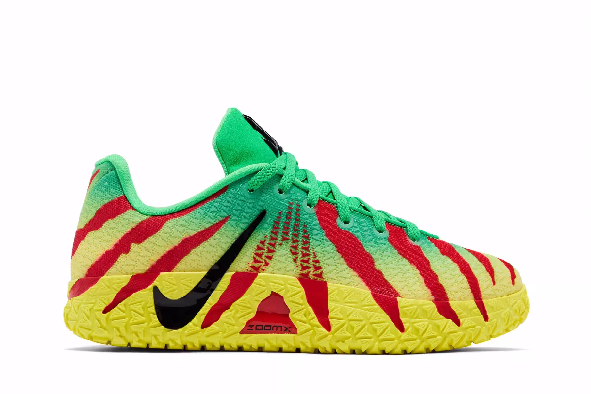Nike Ja 3 GS Jurassic Park Explorer, view 2