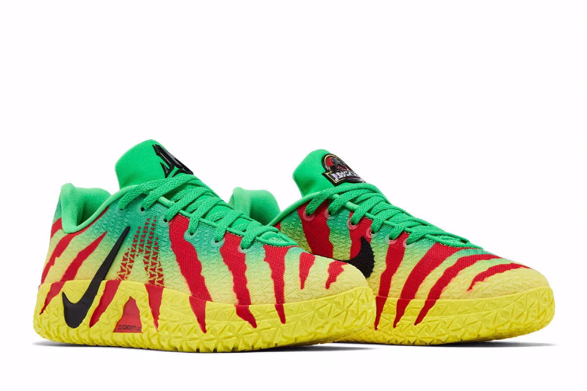 Nike Ja 3 GS Jurassic Park Explorer, view 9