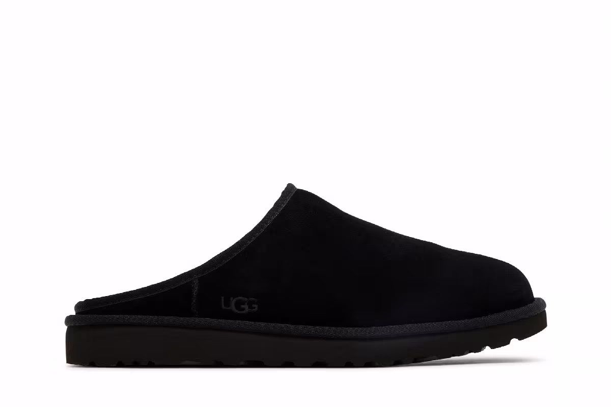 UGG Classic Slip-On Slipper Black, view 2