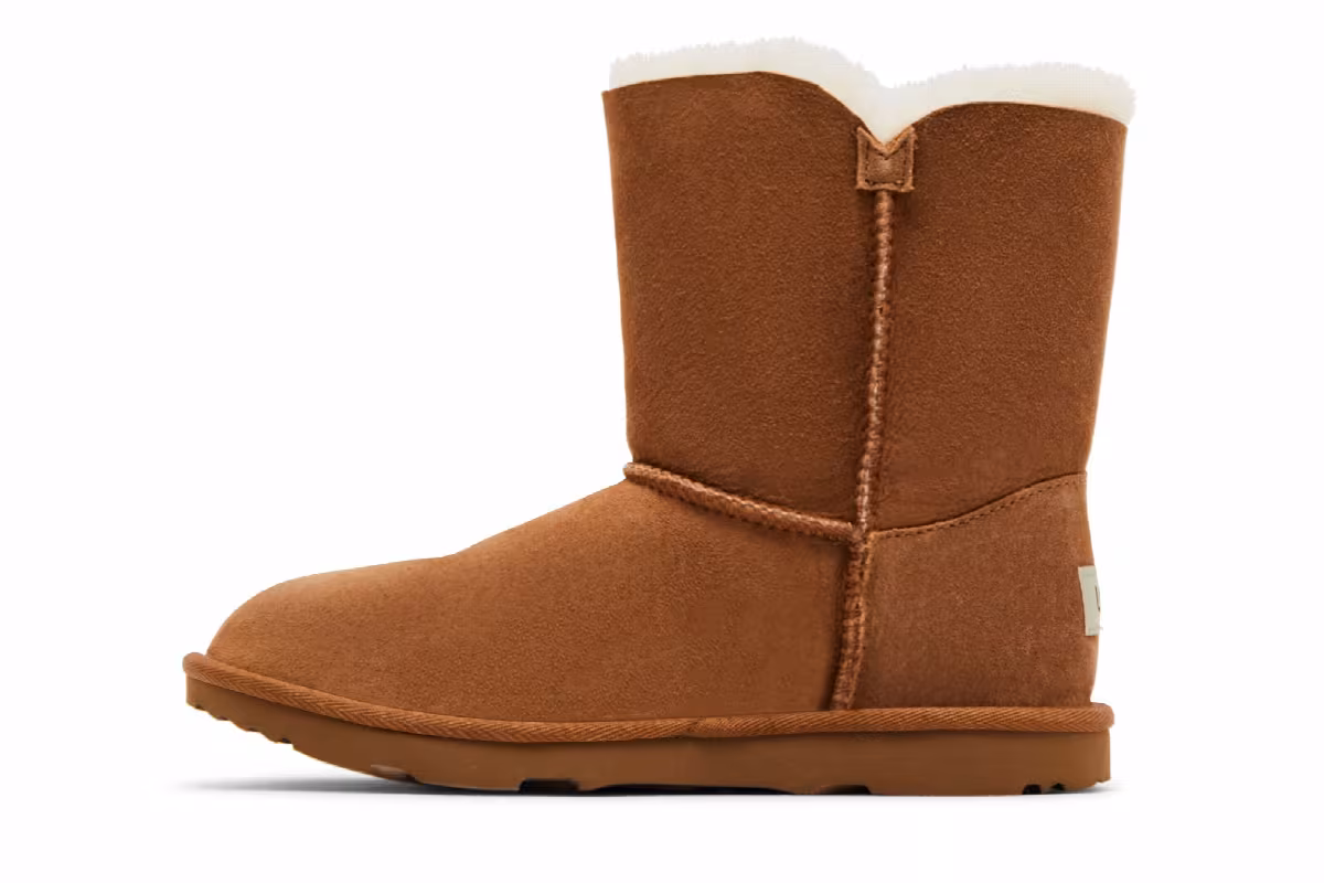UGG Bailey Button 2 Boot Kids Chestnut, view 4